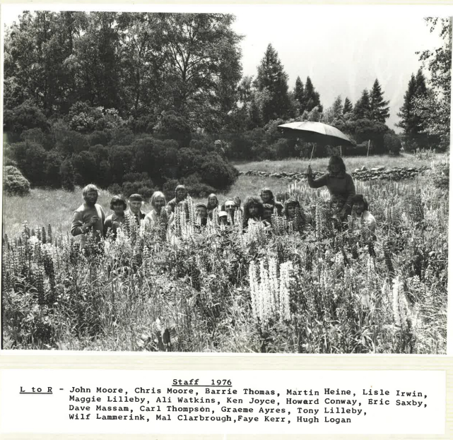 Aoraki Mount Cook staff 1976