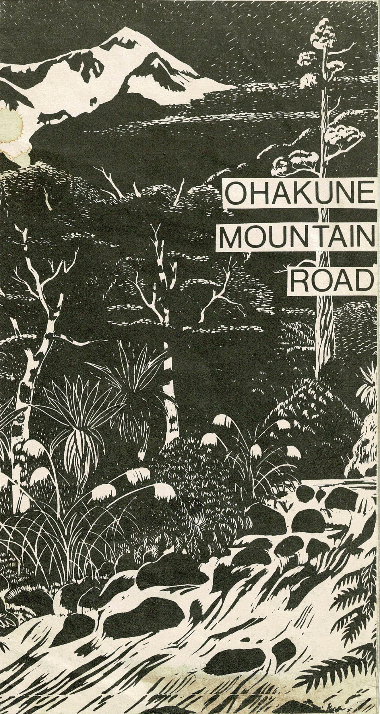 Ohakune Mountain Road pamphlet: Tongariro National Park