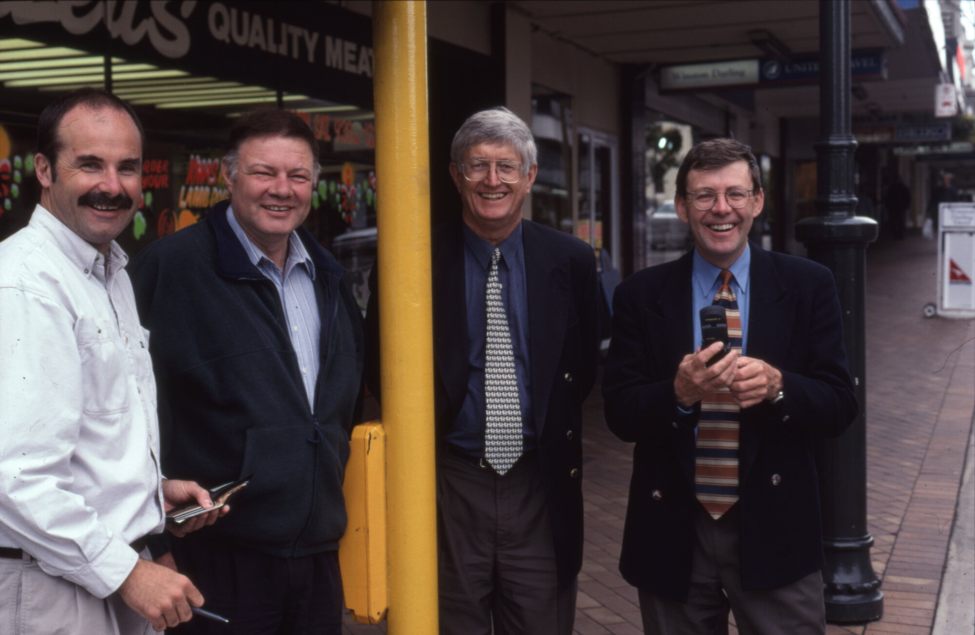 Lou Sanson, Graham Chapness, Denis Marshall, Hugh Logan 