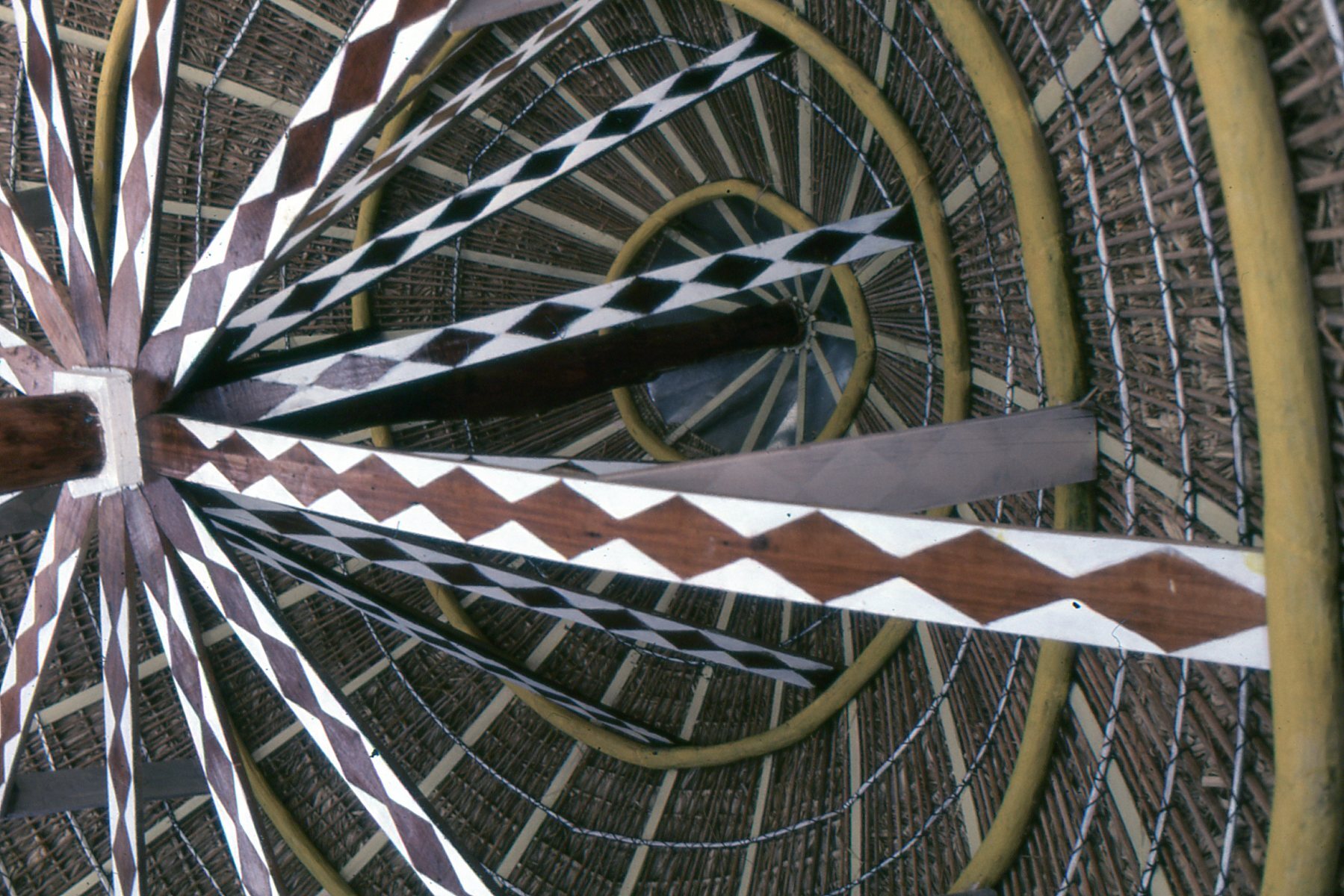 Visitor Centre ceiling: Togitogiga, O Le Pupu Pue National Park