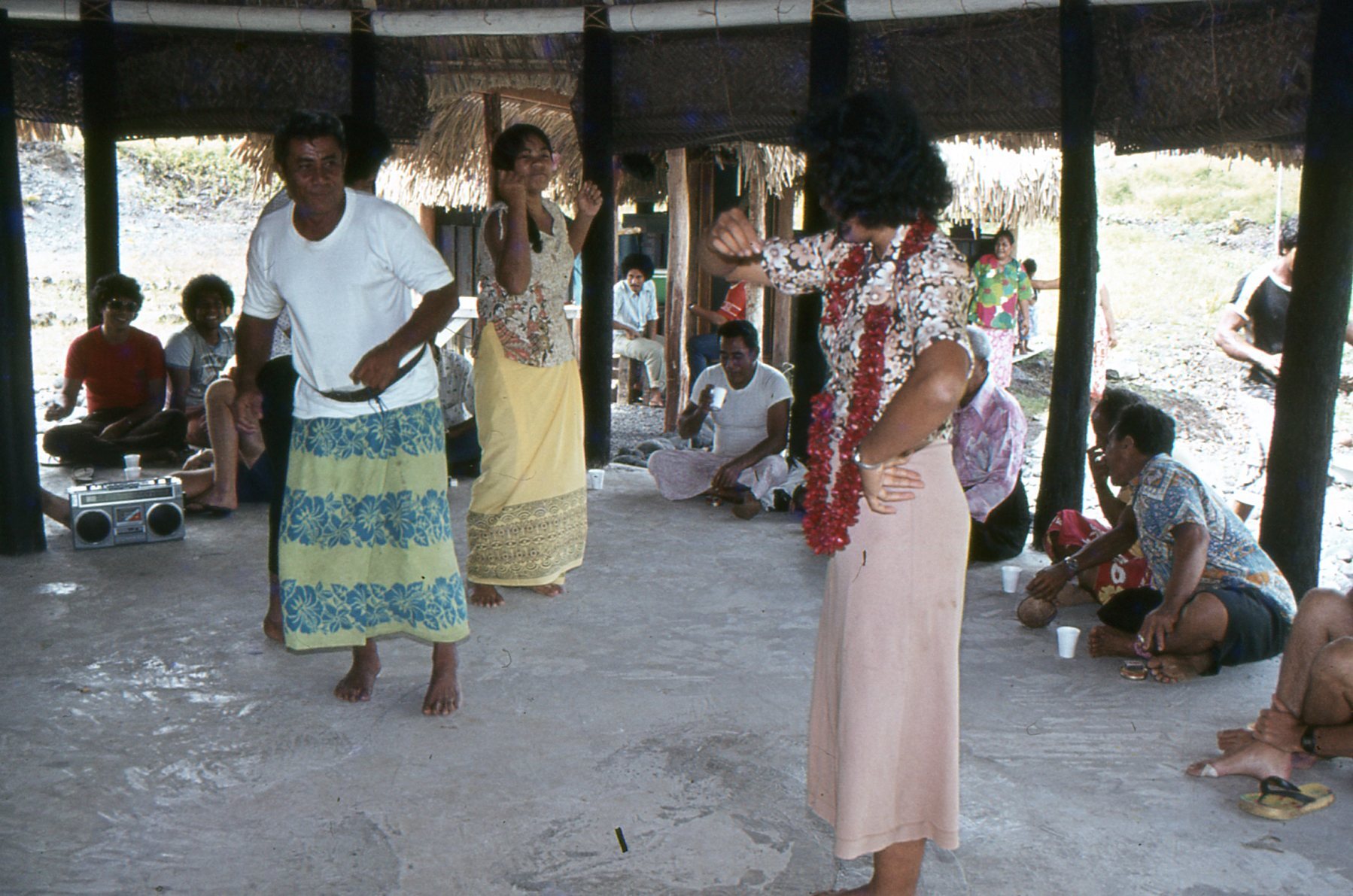 Celebrating the opening of the Visitor Centre: Togitogiga, O Le Pupu Pue National Park