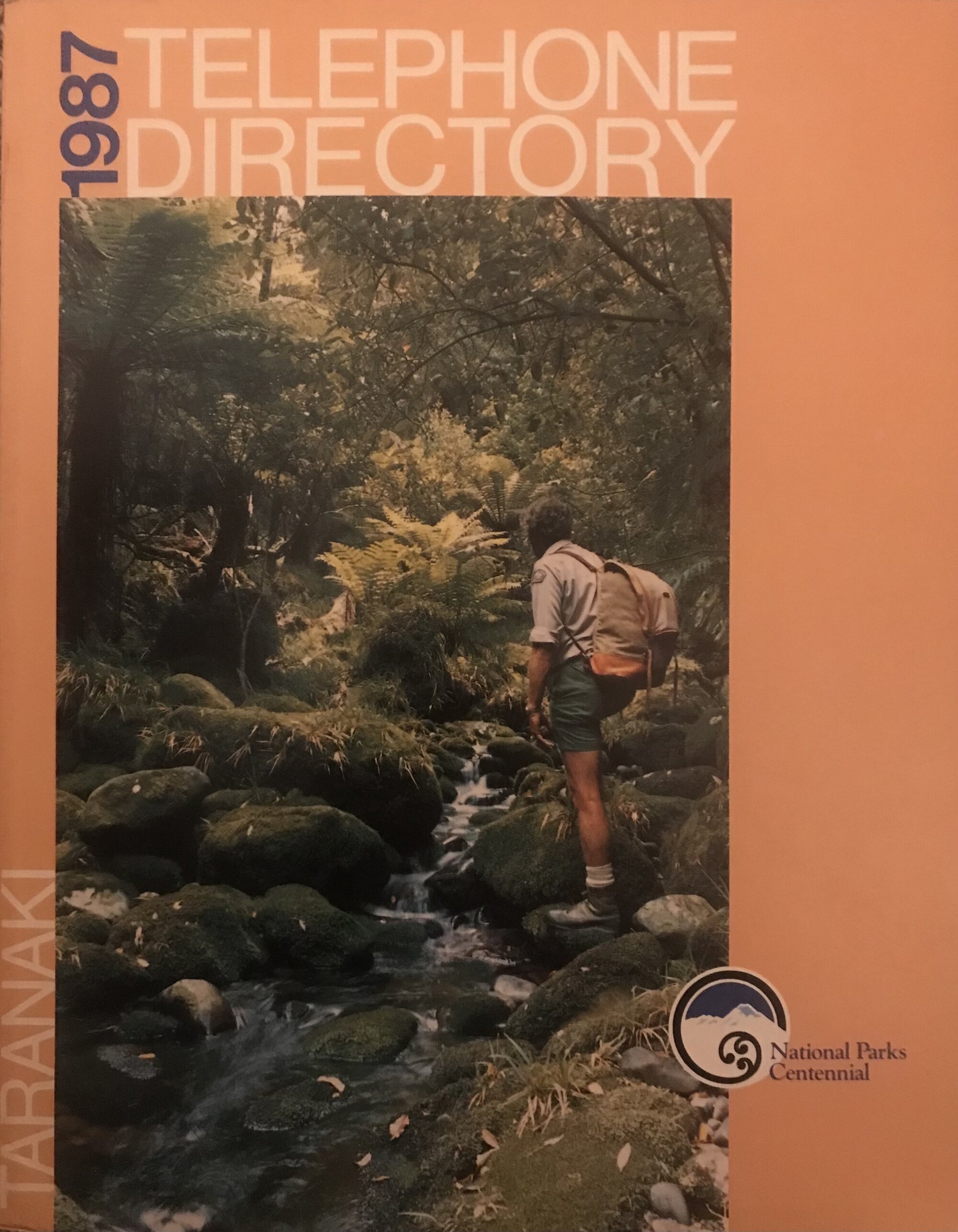 1987 Telephone Directory featuring John Clay