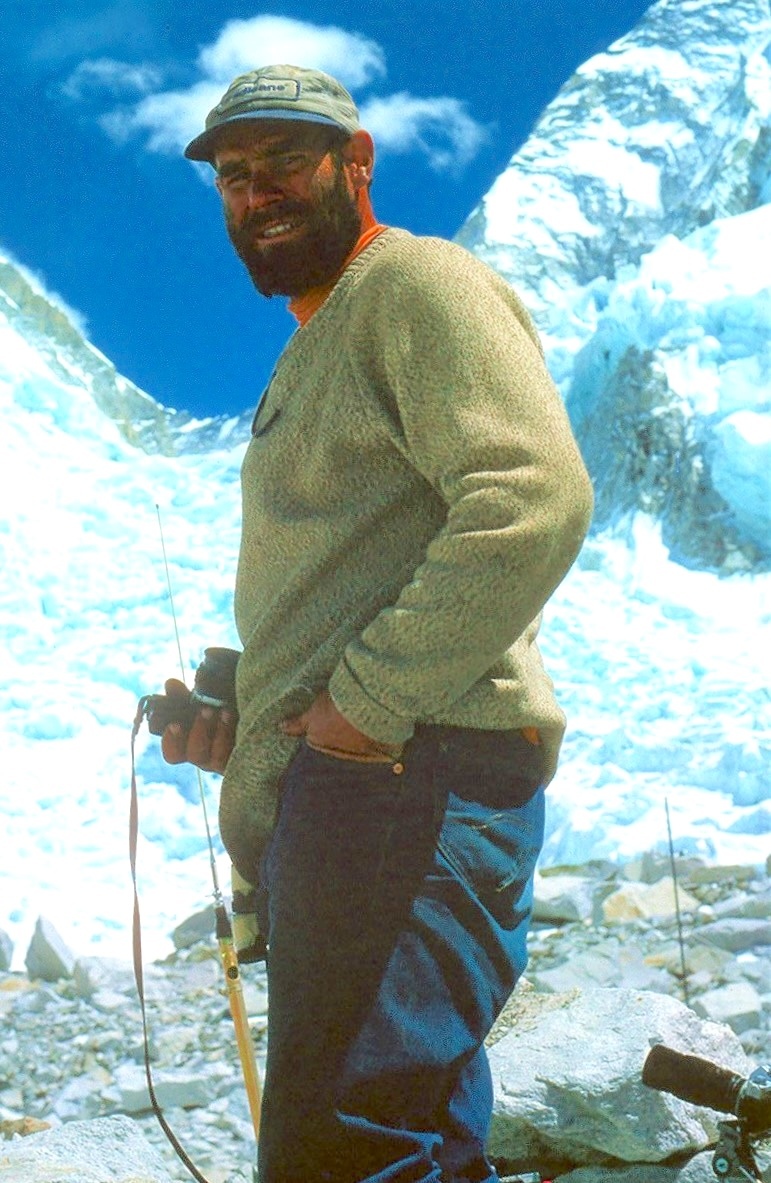 Bruce Jefferies at Everest Base Camp