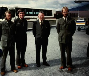 Staff on the occasion of the Queen of Denmark's visit