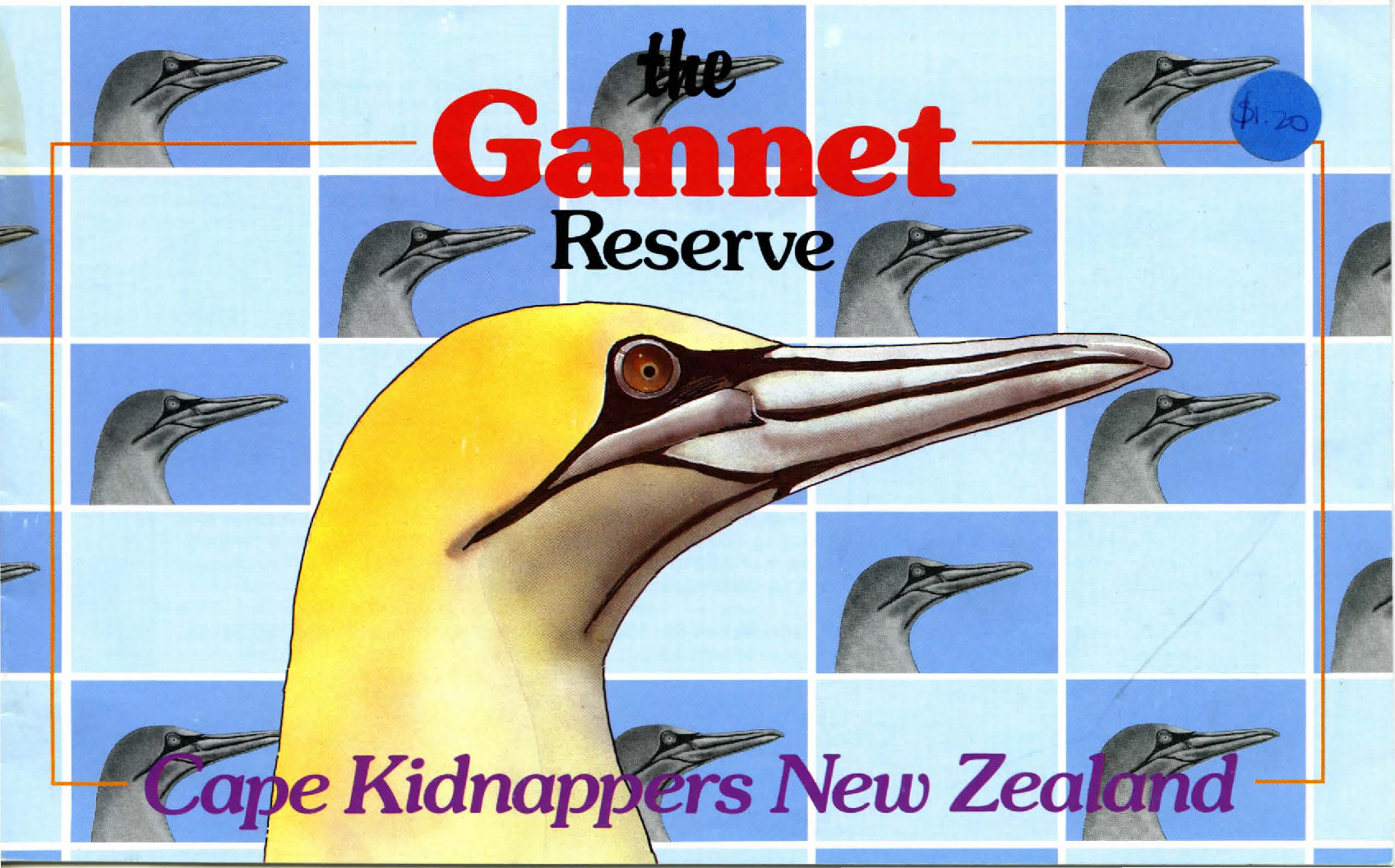 Cape Kidnappers Gannet Reserve Brochure L&amp;S 1986