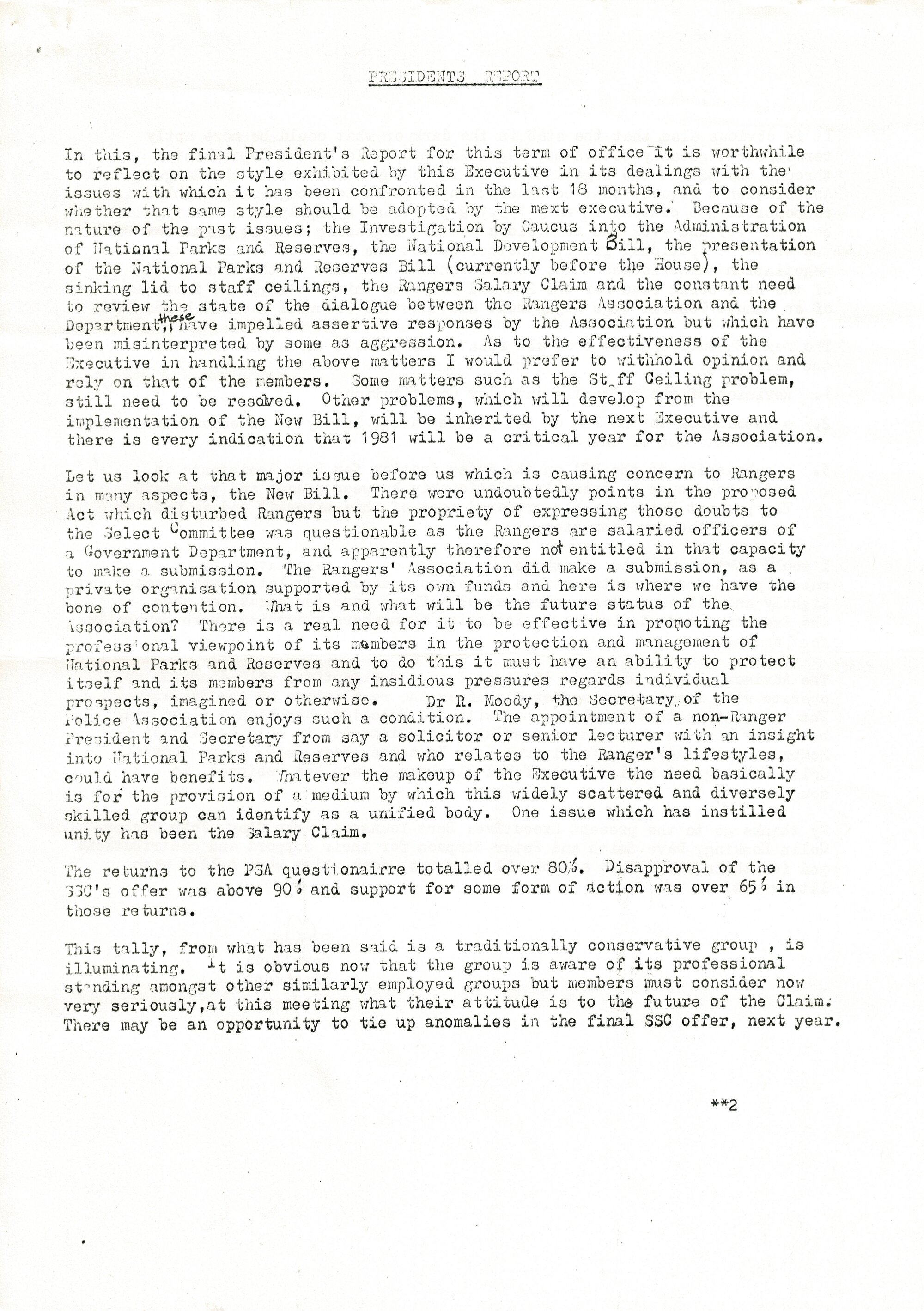 Rangers Association AGM Minutes-1 December 1980