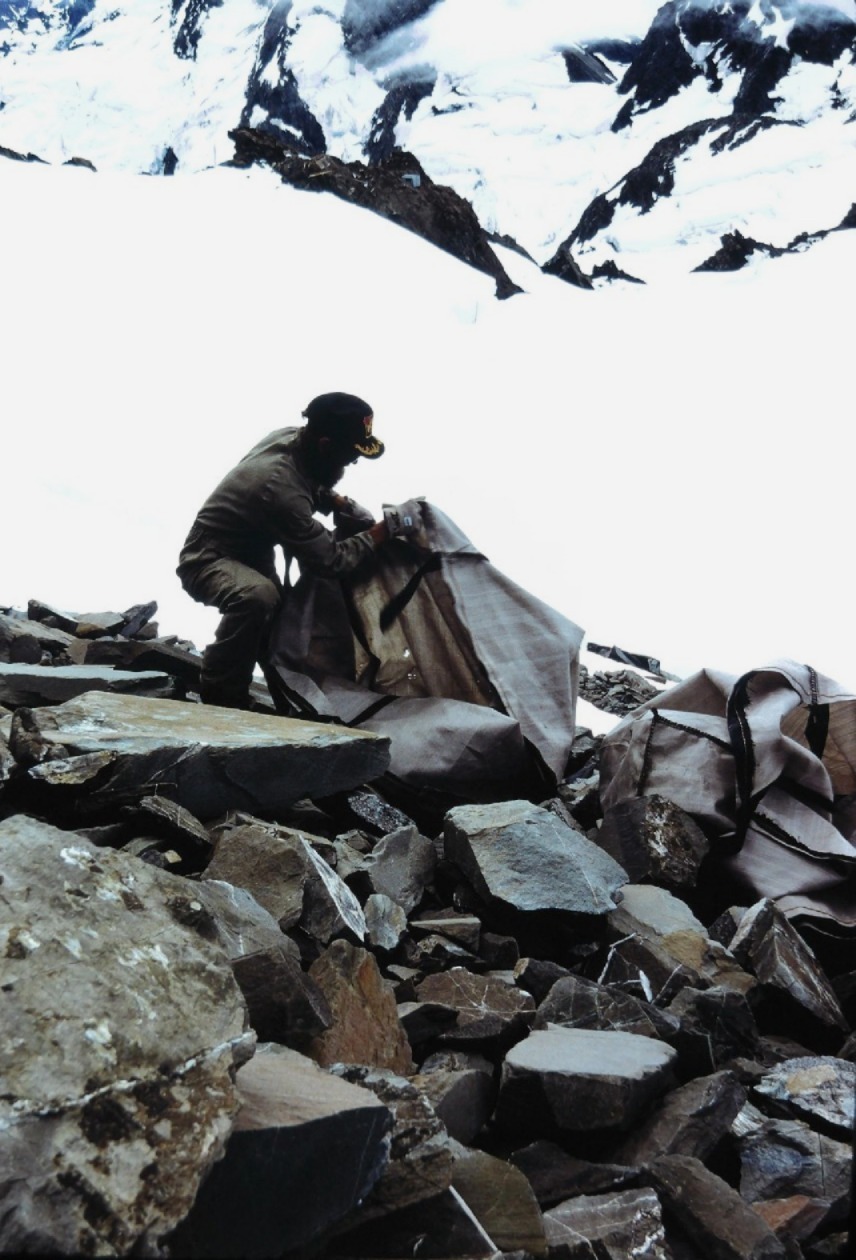 Kelman Hut foundation work task: Aoraki Mount Cook National Park