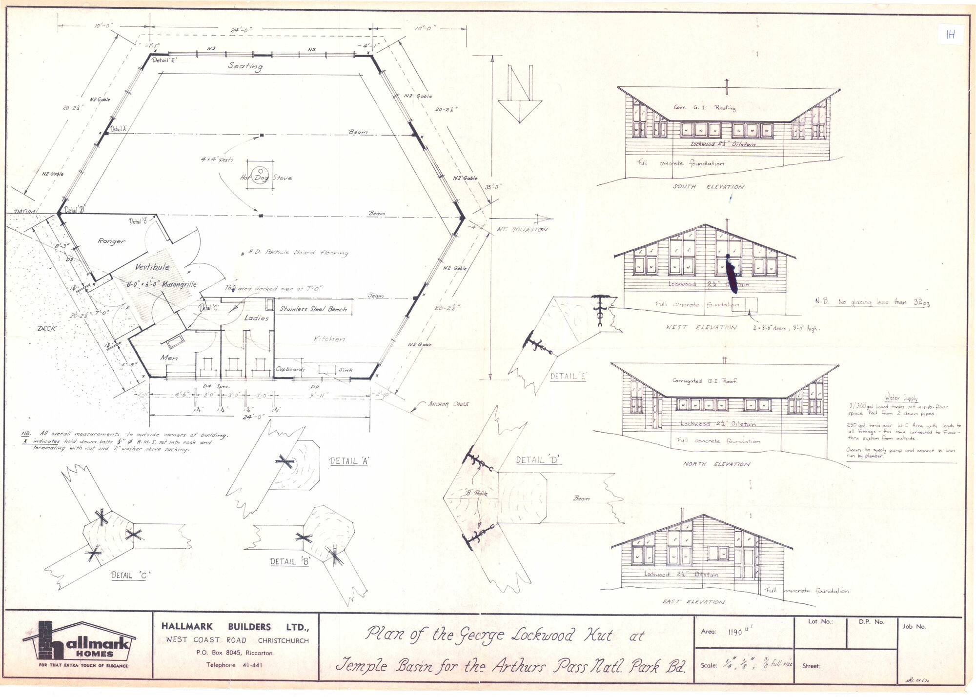 George Lockwood hut, Temple Basin: Arthur's Pass National Park