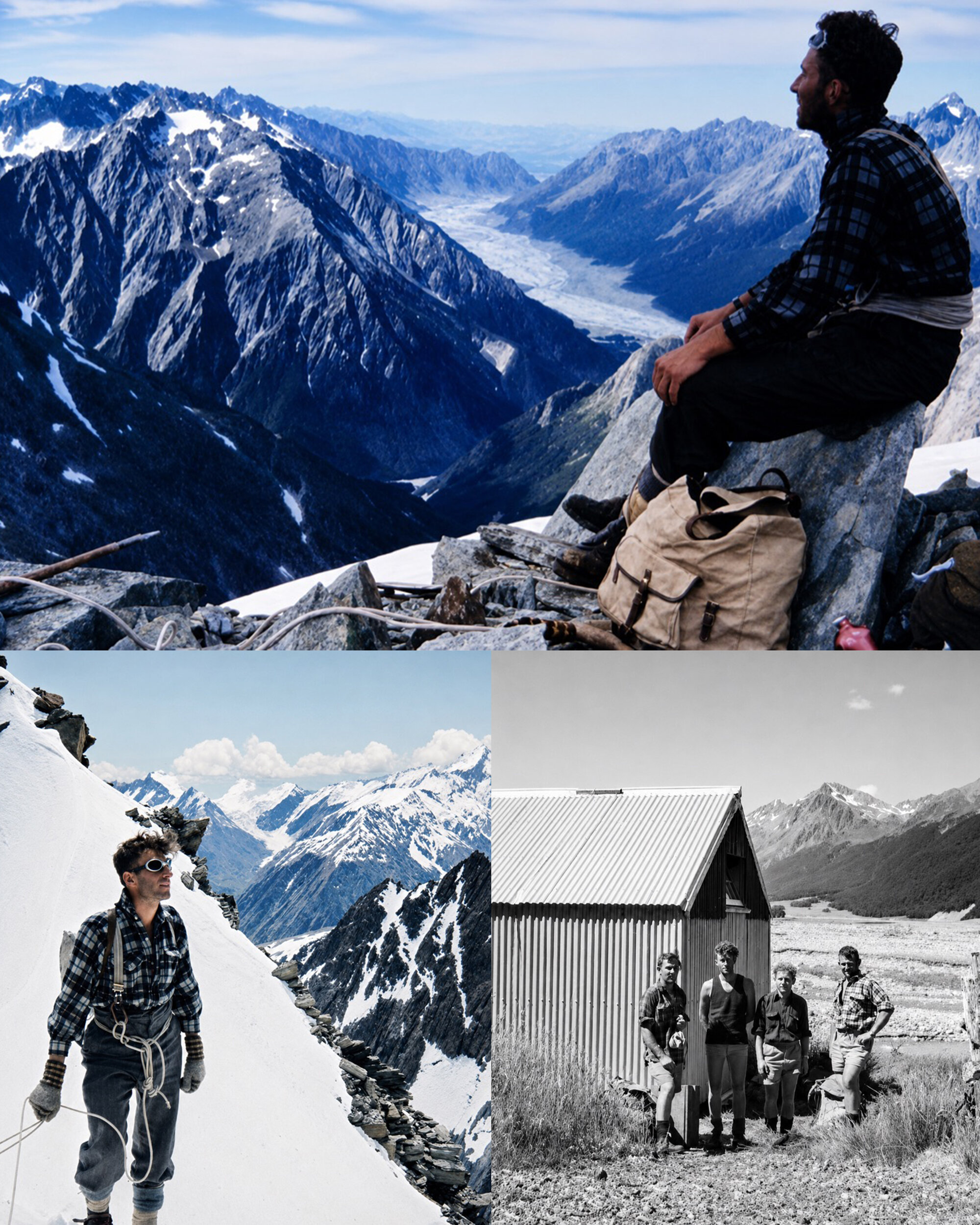 John Clay: Upper Godley and Tasman Glacier 1950's
