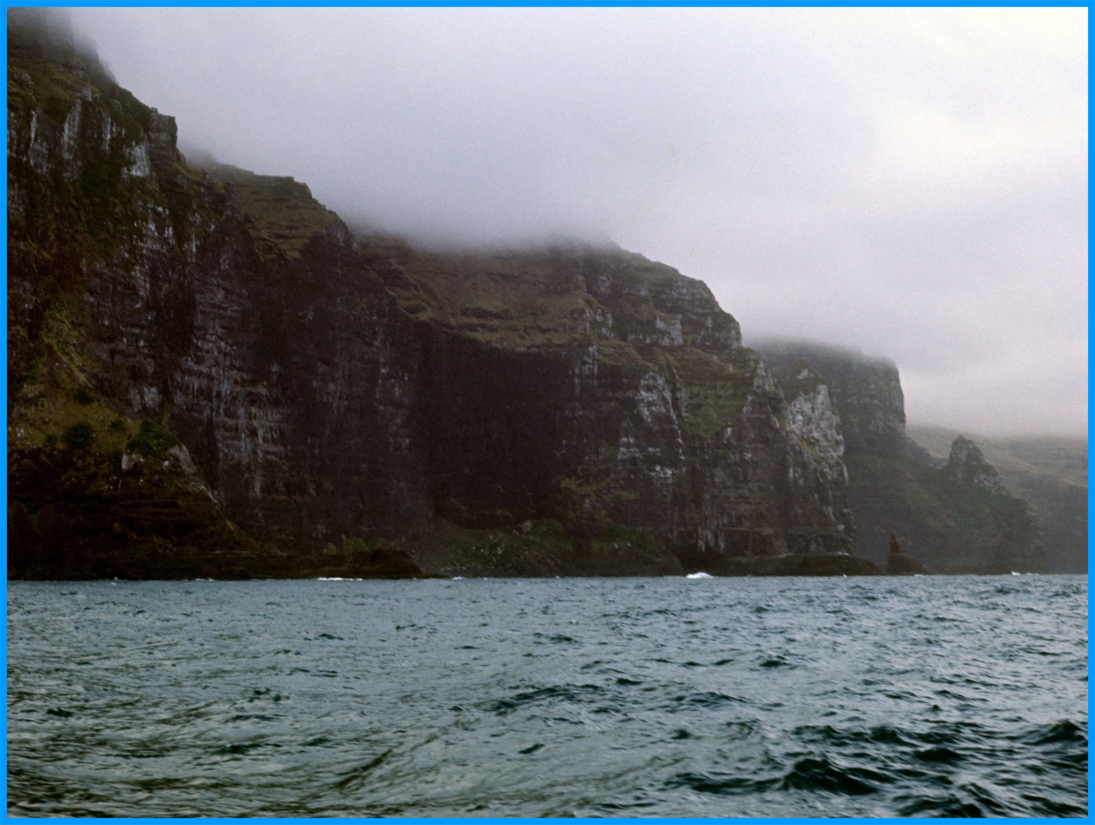 Image 10
The forbidding western cliffs of the main Auckland Island.
