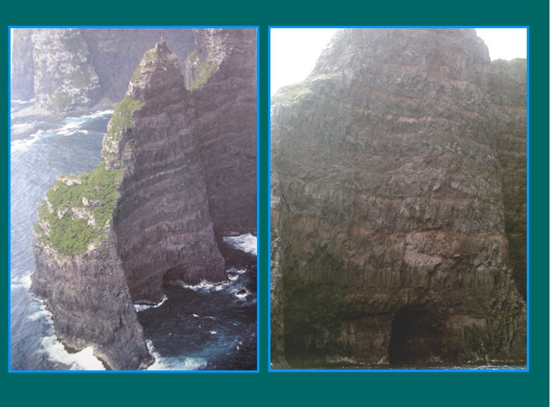 Image 13
The volcanic cliffs above the wreck.