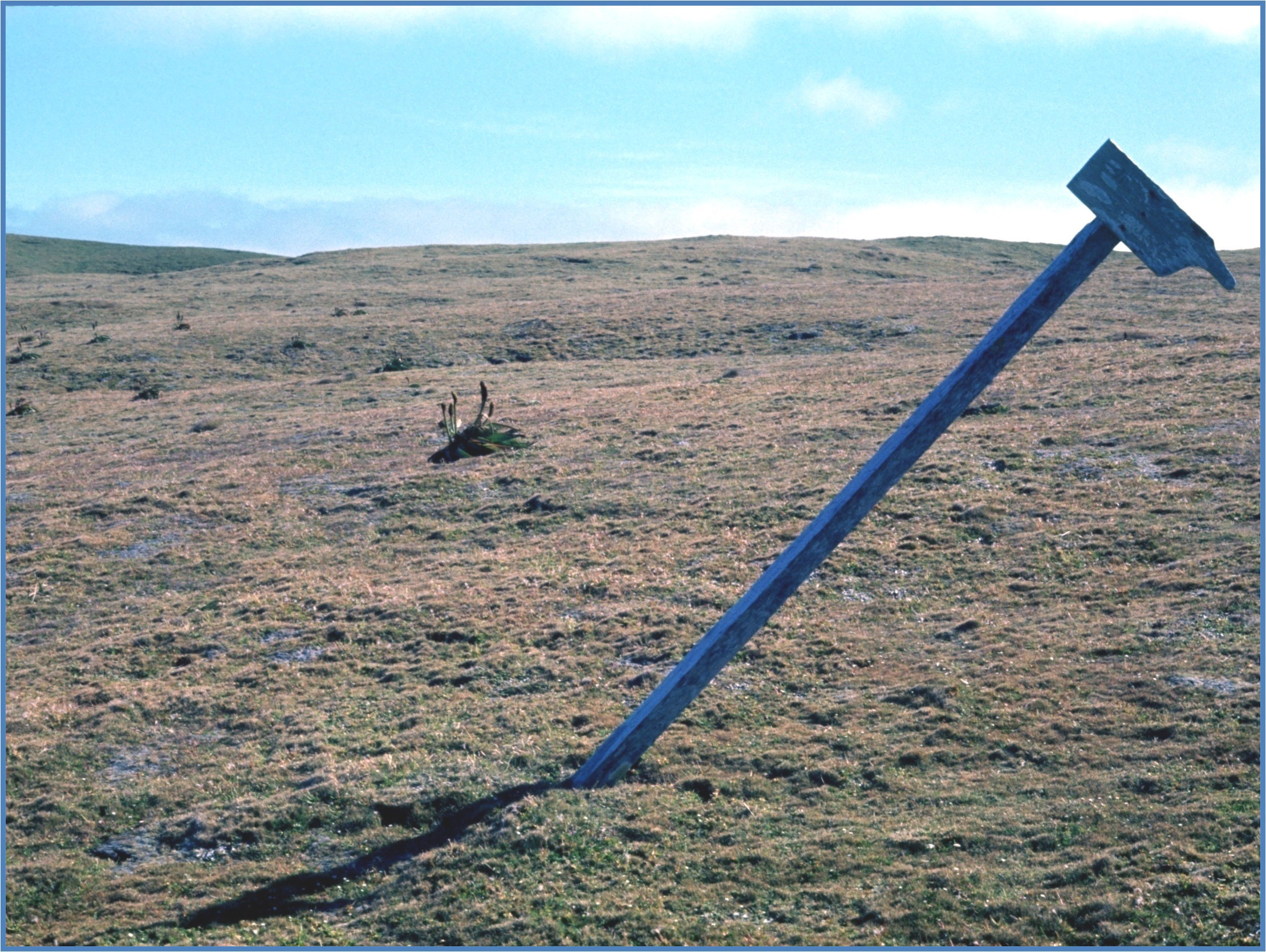 Image 30.
Finger-posts were erected providing directions to the depots.
