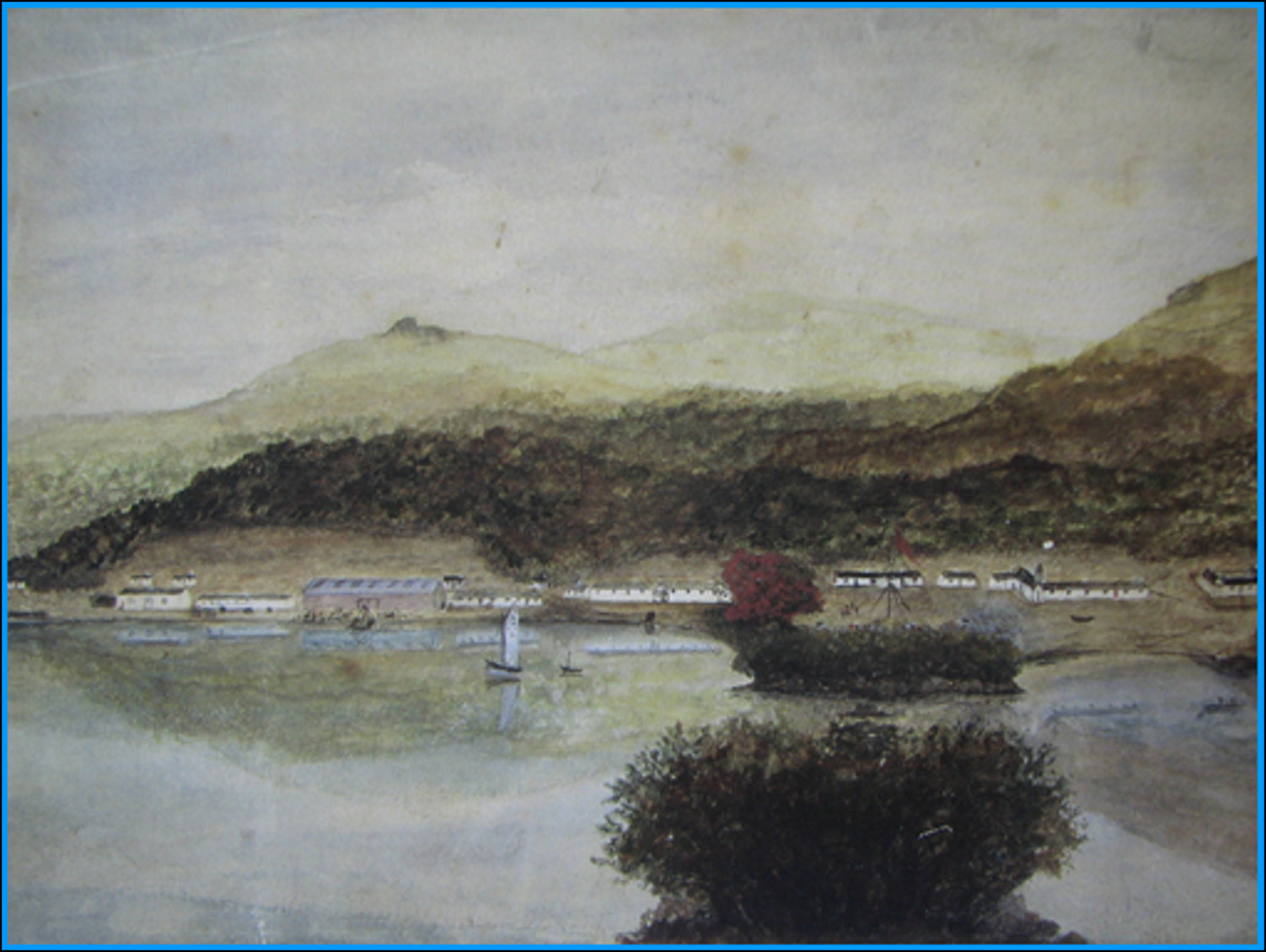 Image 73.
An artist's view of Hardwicke.