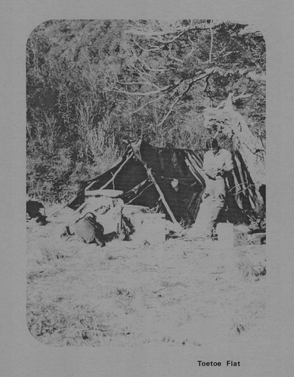 Image 3: Field trip with ranger Paul McGahan. The photo was taken at a temporary rafting campsite.