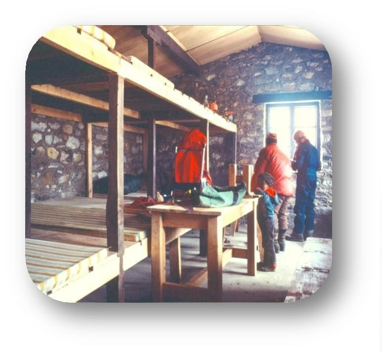 Image 9: Pasang & Kama Lama at Lobuche Lodge during construction.