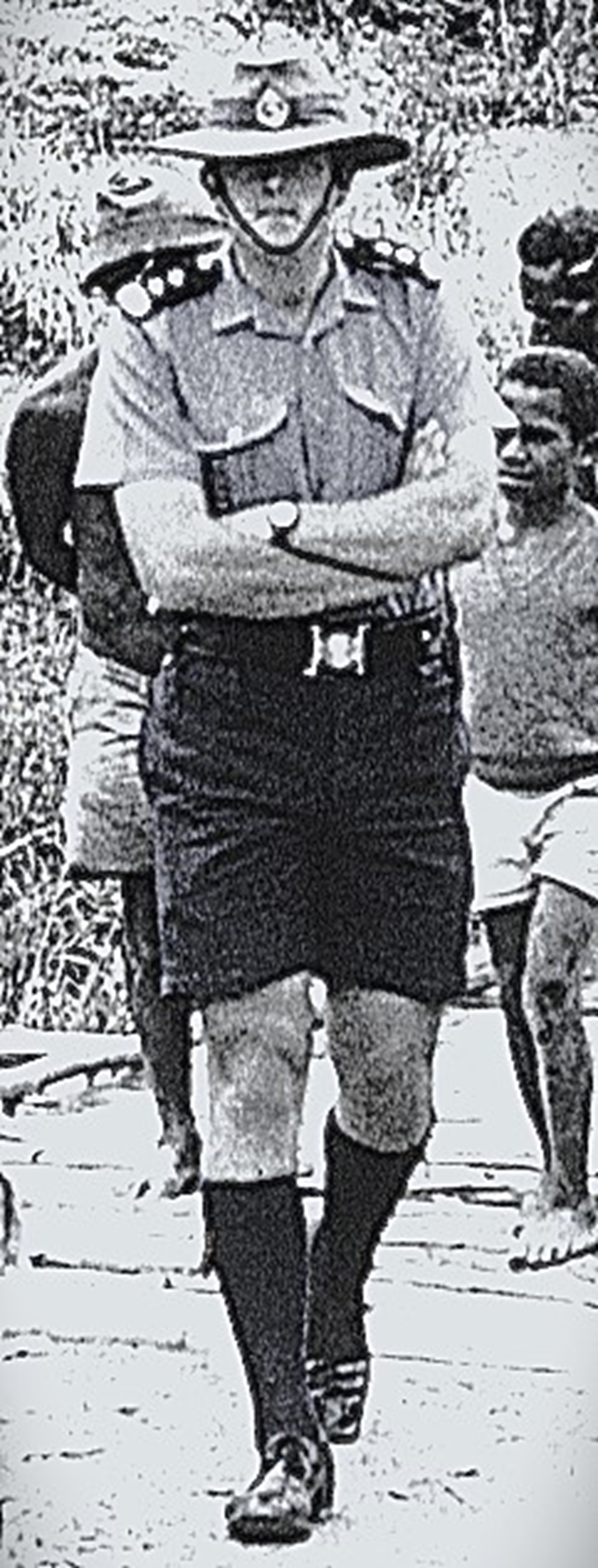 On patrol, Kerowagi, PNG 1973 (?)