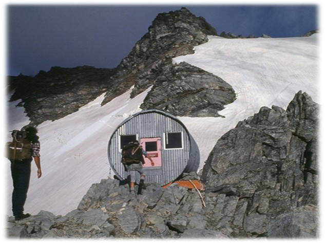 Copland Shelter in the early 1980's