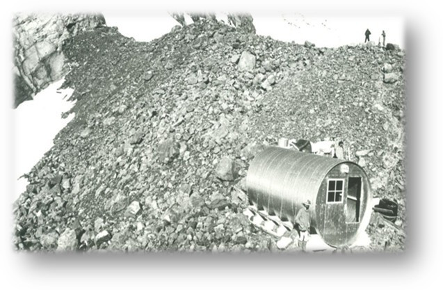 Gardiner Hut: The early phase of on-site, re-construction