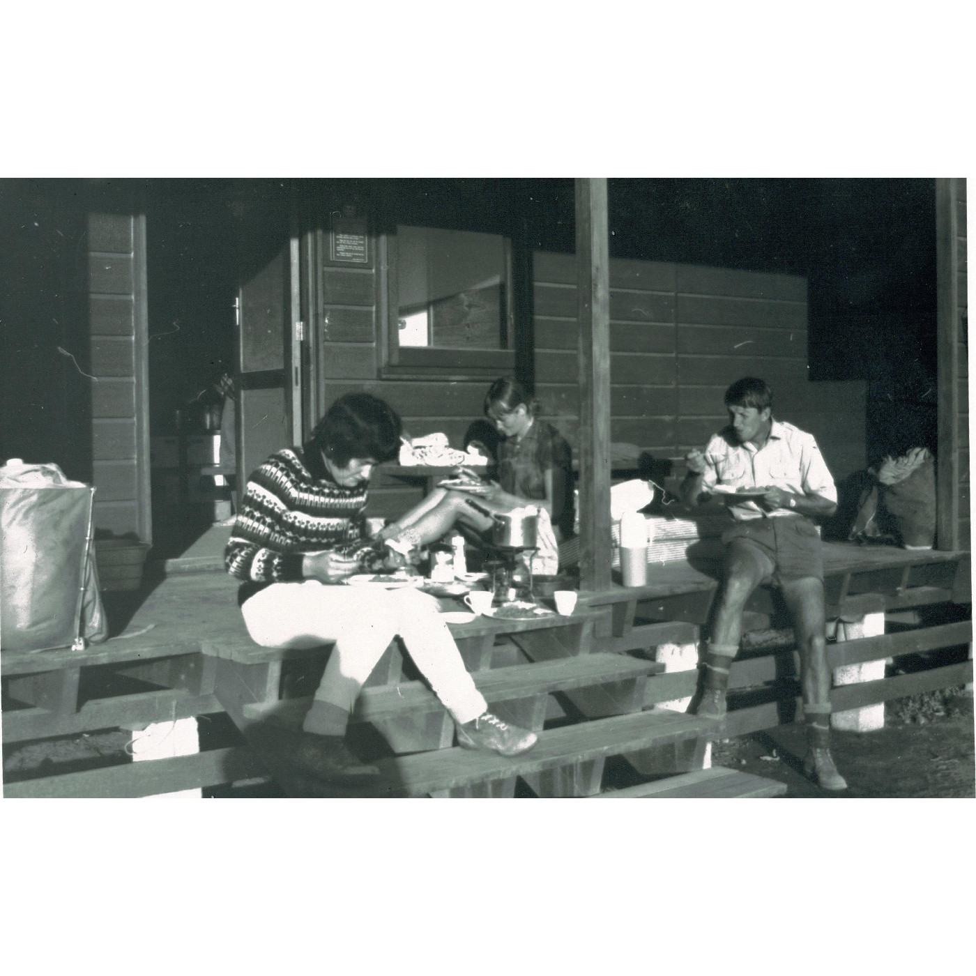 Dinner time at Oturere Hut