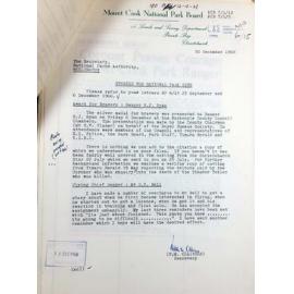 Award for bravery for Ranger R J (Bob) Ryan 1968