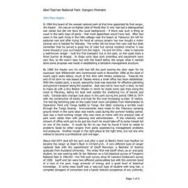 John Mazey begins...