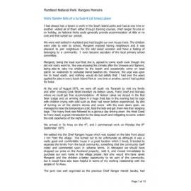 Wally Sander tells of a turbulent (at times) place