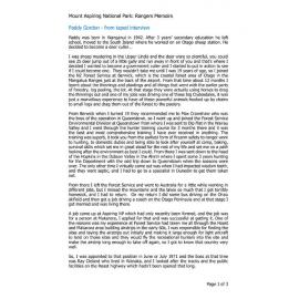 Paddy Gordon - from taped interview