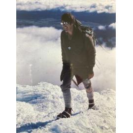 John Blount heading uphill