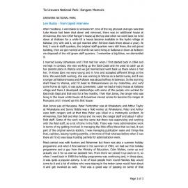 Lee Busby - from taped interview