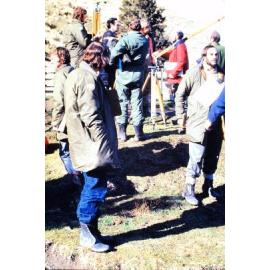 Rangers training at Lincoln College field trip 1976