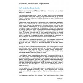 Wally Sander transfers to Hamilton