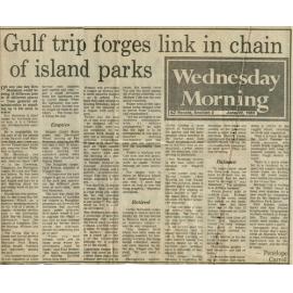 Hauraki Gulf Maritime Park - New Zealand Herald 22 June 1983