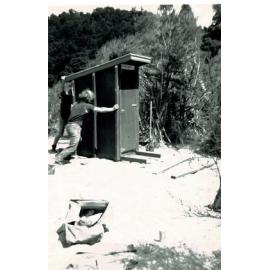 Moving the loo -  Tongariro National Park