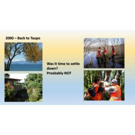 "Our Conservation Journey": Back to Taupo 2000