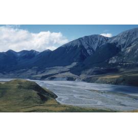 Looking towards Mt White Station and Arthur's Pass National Park Nov 1957