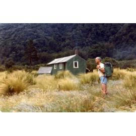 Grassy Flat Hut on Three Pass Track 1985