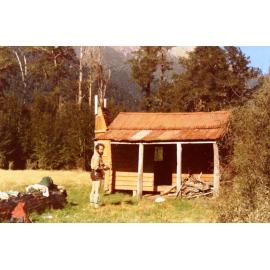 Taverners Hut 1979 just outside Arthur's Pass NP in the Otira-Kopara Forest