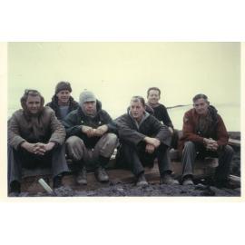 Sitting on the foundation of the original Dome Shelter in 1962