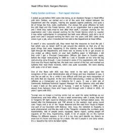 Paddy Gordon continues - from Taped interview