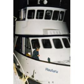 Hauraki Gulf Maritime Park boat Hauturu, 1980s