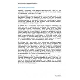 Norm Judd's service history