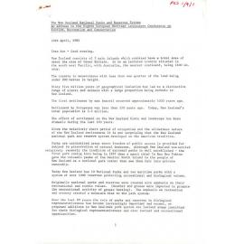 Ranger Exchange Scheme with UK 1985