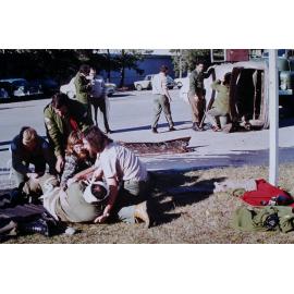 First  Aid course, Burnham Military Camp