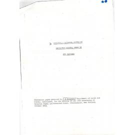 1981 Evolving a National System of Protected National Areas in NZ