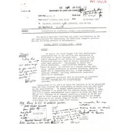  Egmont Ranger Position Description 1969