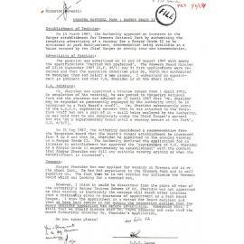 Urawera Ranger appointment 1967