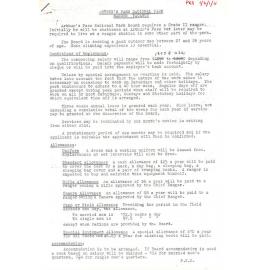 Arthurs Pass Ranger vacancy 1968