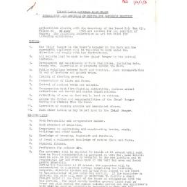 Nelson Lakes Ranger Position Description 1965