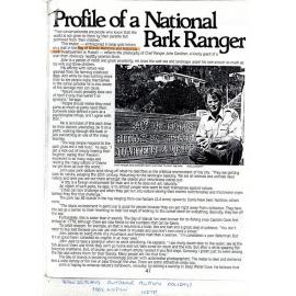Profile of a National Park Ranger