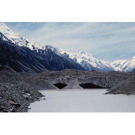 Tasman Glacier, 1981: Aoraki Mount Cook National Park